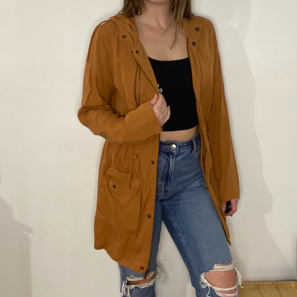 Rust Colored Utility Jacket - Picture 2 of 7